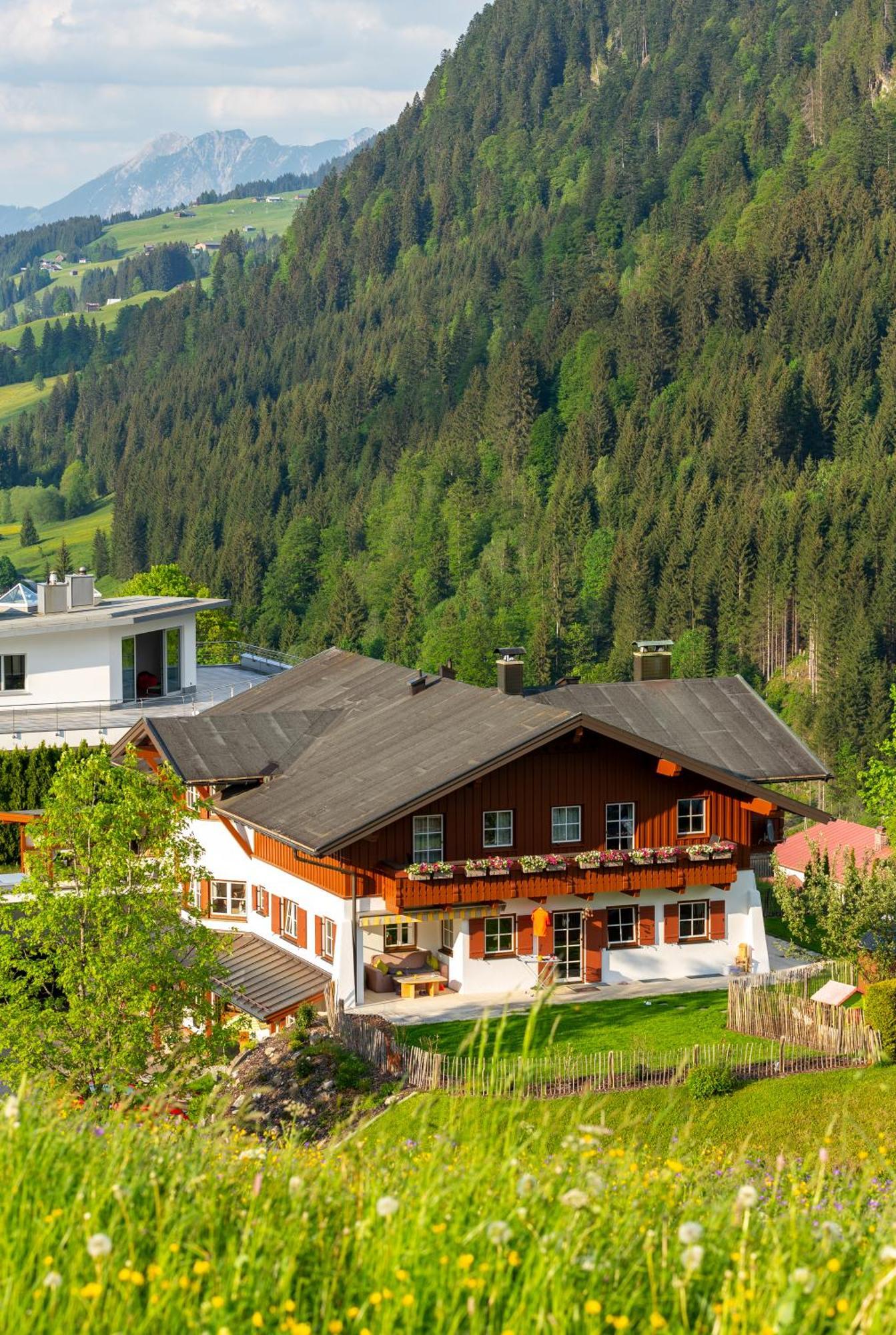 Haus Berg & Tal Hirschegg (Vorarlberg) Exterior foto
